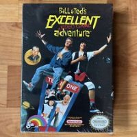 Bill and Ted's Excellent Video Game NES US box art